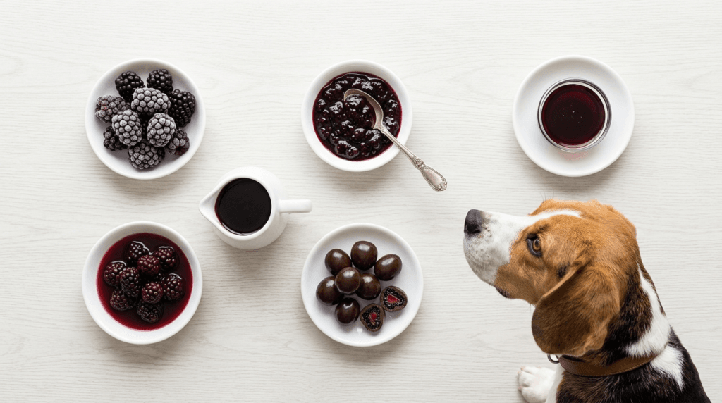 Blackberry products safe for dogs