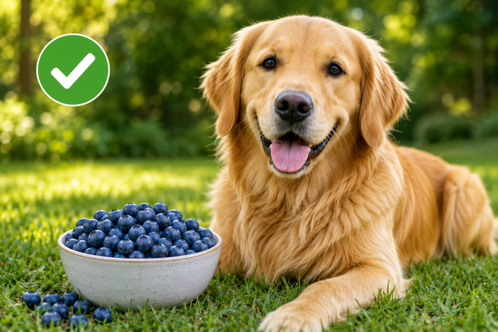 Can dogs eat blueberries safely