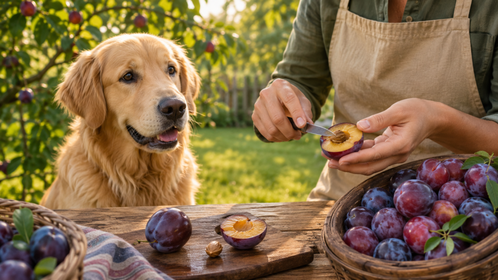 Can Dogs Eat Plums