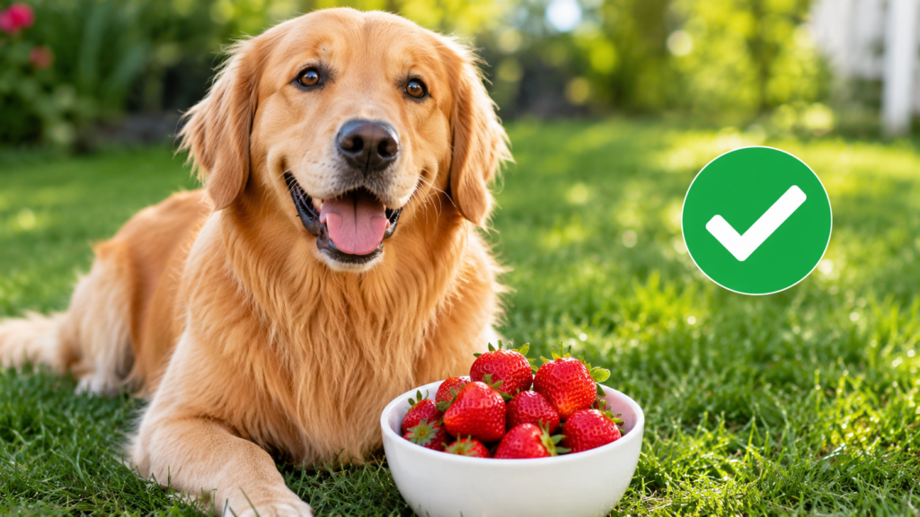 Can dogs eat strawberries safely