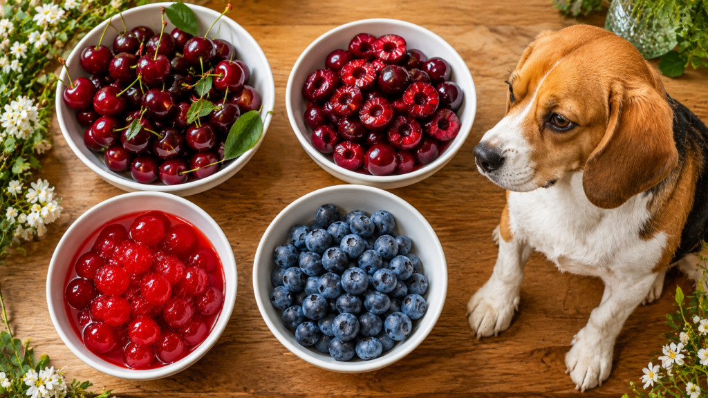 Fresh vs maraschino cherries for dogs