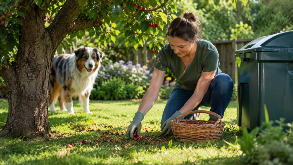 Prevent cherry accidents for dogs