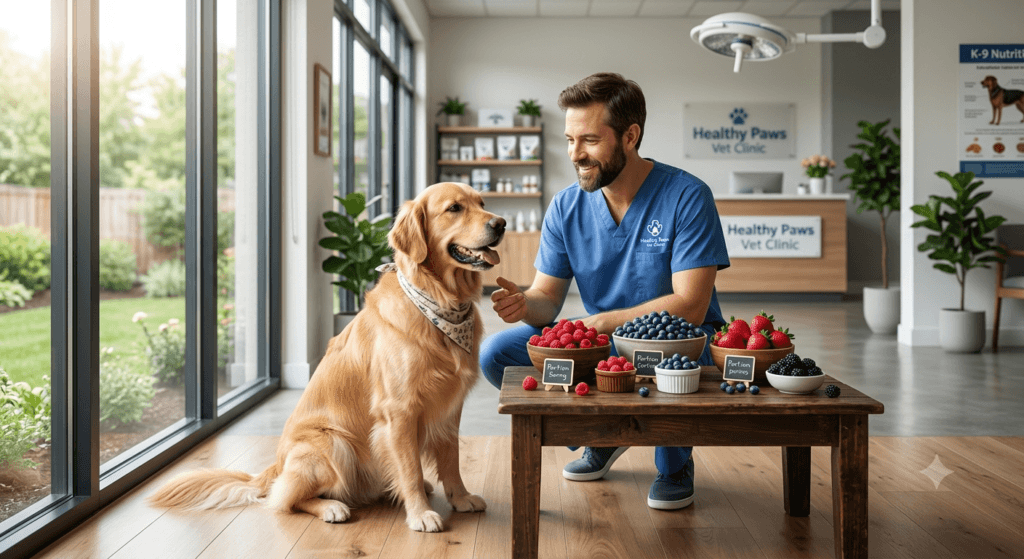 Raspberry nutrition for dogs