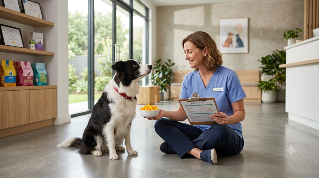 Veterinarian recommending mango for dogs