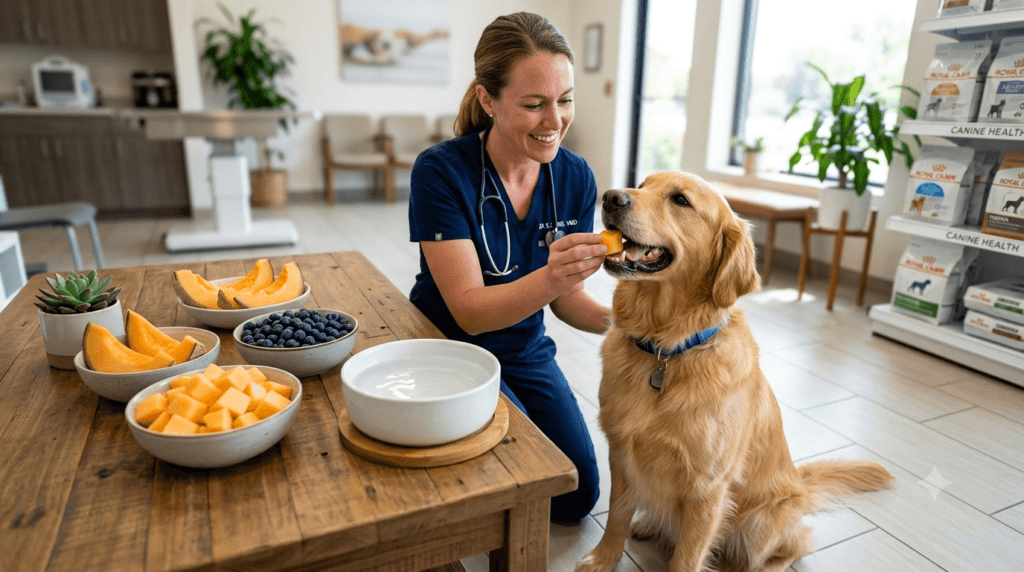 Benefits of cantaloupe for dogs