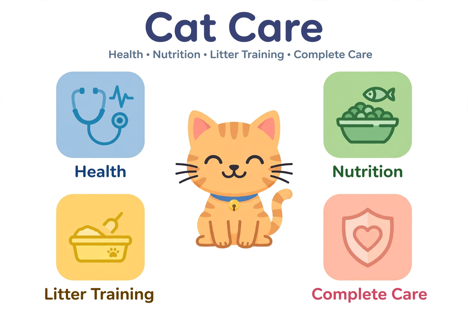 Cat Care Guide - Health, Nutrition, Litter Training and Complete Cat Care