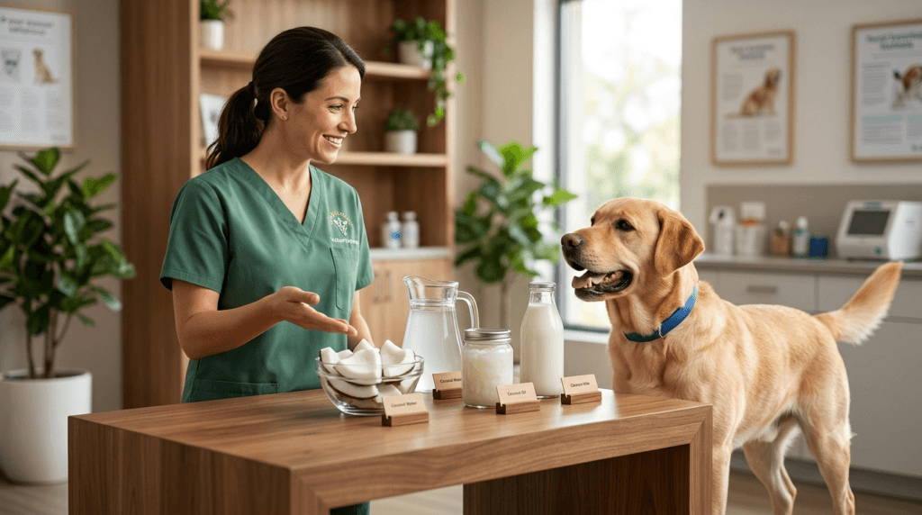 Coconut nutrition for dogs