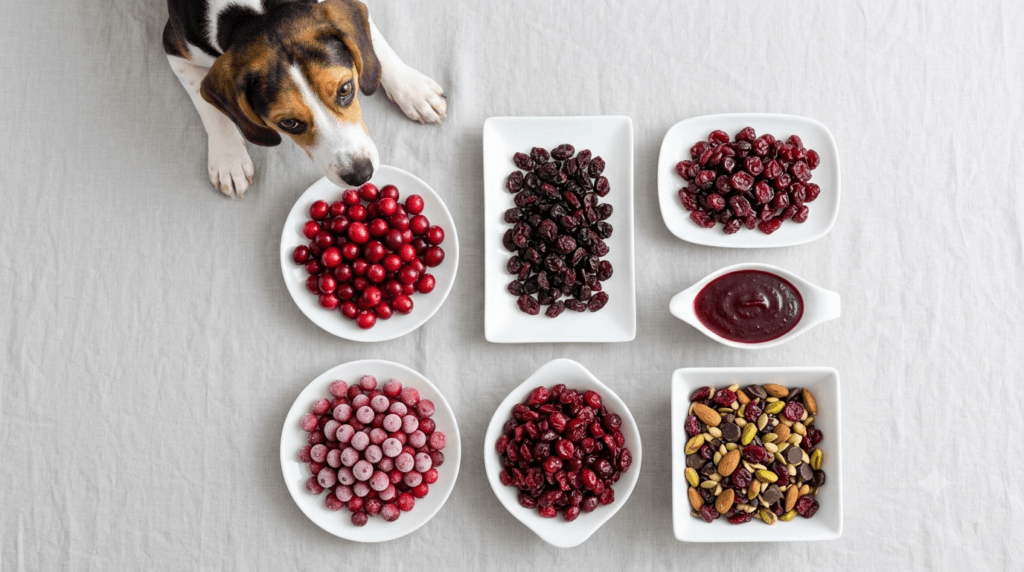 Cranberry products for dogs