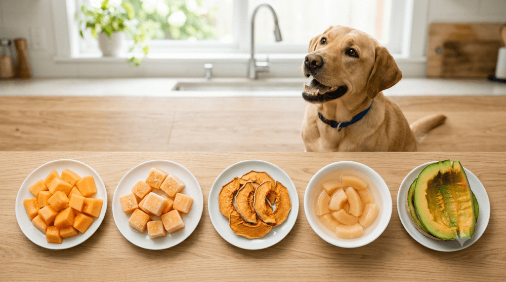 safe-cantaloupe-products-for-dogs.webp