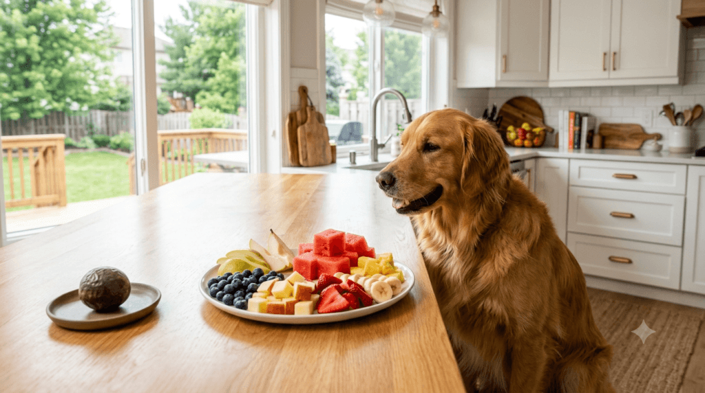 Safe fruit alternatives instead of passion fruit for dogs