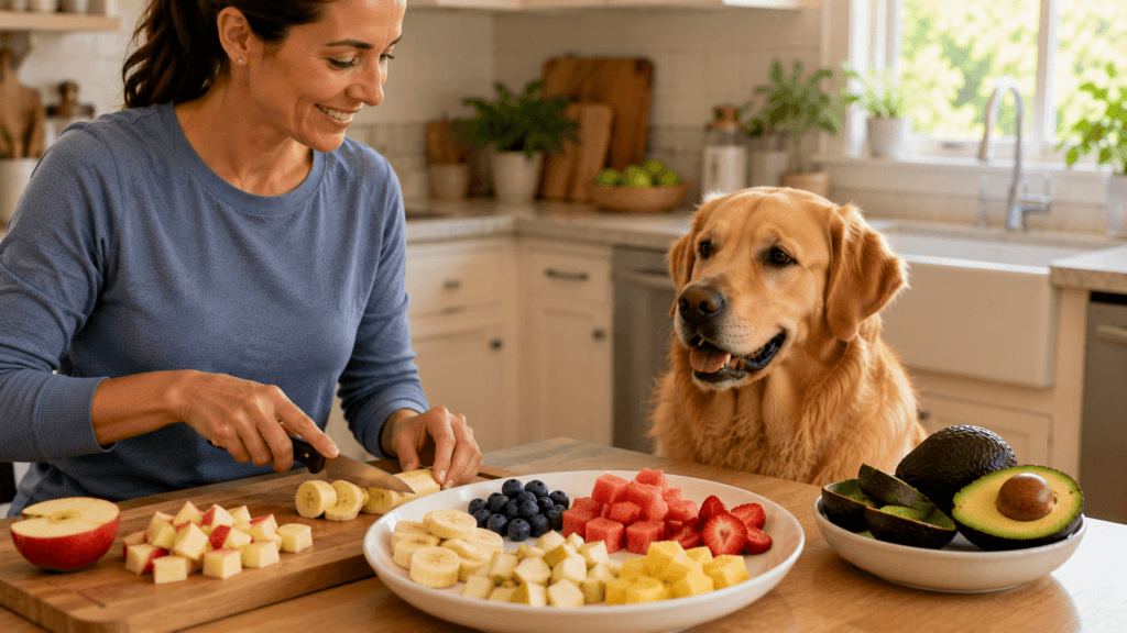 Safe fruit alternatives to avocado for dogs